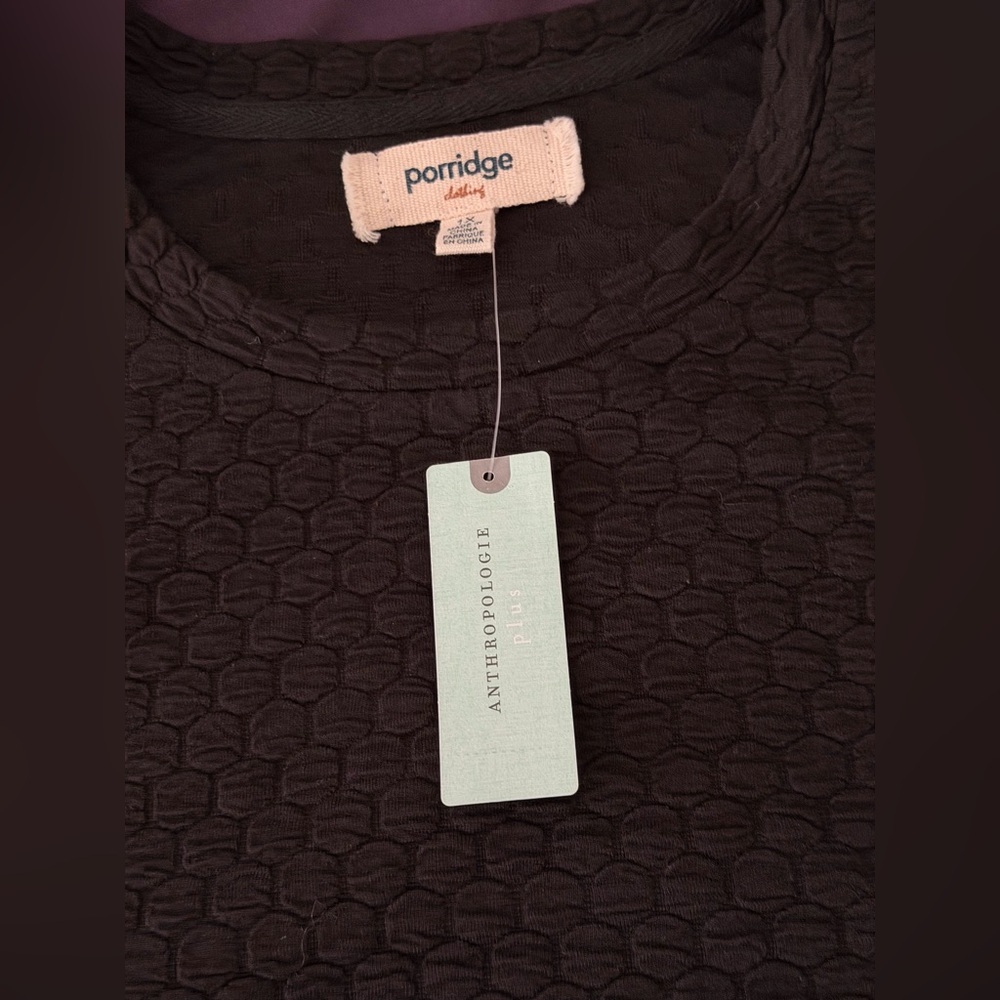 ✨NWT✨ Anthropologie: Short Sleeve Blouse (ptp approx 25in) -Size 1X - Picture 7 of 12